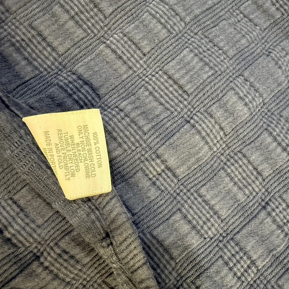 Sferra Coverlet Quilt Blanket w/ 1 Sham Cotton Linea Casa Queen